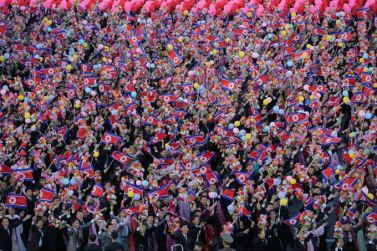 151011 - SK - KIM JONG UN - Parade und Massenkundgebung zum 70. Gründungstag der PdAK in Anwesenheit von Genossen KIM JONG UN - 29